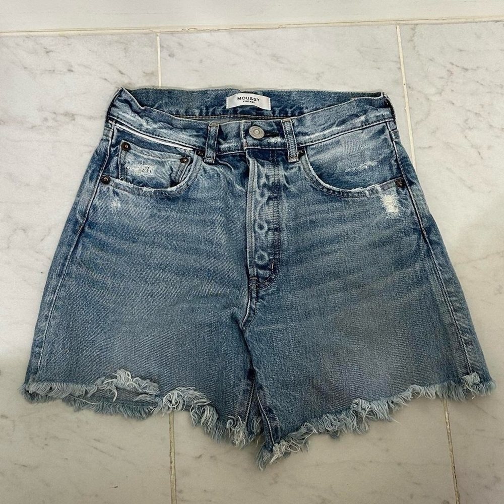 Moussy vintage denim shorts